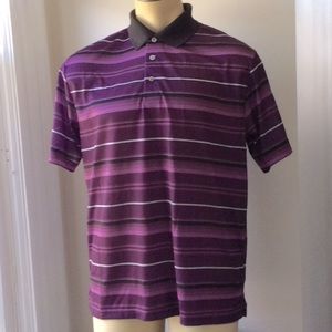 PGA Tour Polo Golf Shirt Purple Men’s Size L